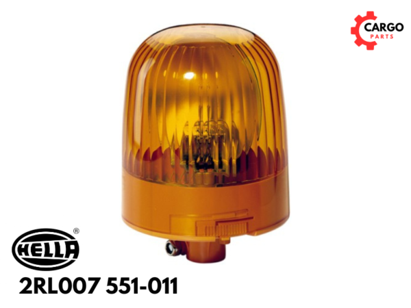 ROTACIONA LAMPA 24V ŽUTA JUNIOR R / NA ŠIPKU FI24